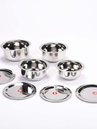 Stainless Steel Mini Tope Set